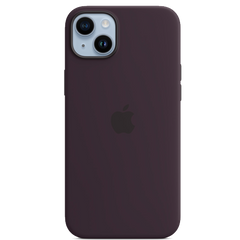Чохол Silicone case with MagSafe для iPhone 14 Plus Elderberry фото