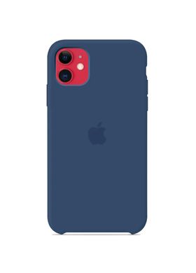 Чохол силіконовий soft-touch Apple Silicone Case для iPhone 11 синій Blue Cobalt фото