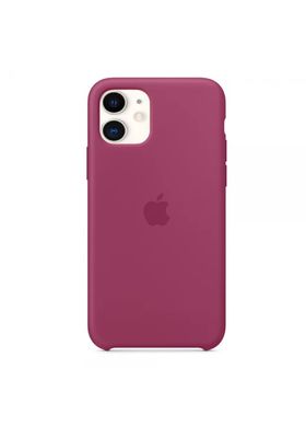 Чохол силіконовий soft-touch Apple Silicone Case для iPhone 11 рожевий Pomergranate фото