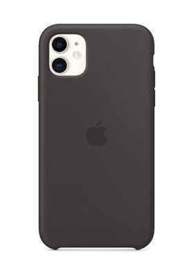 Чохол силіконовий soft-touch ARM Silicone Case для iPhone 11 чорний Black фото