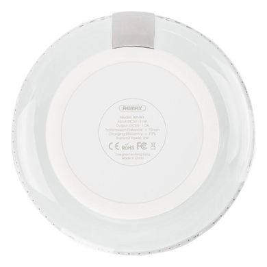 Бездротове зарядний пристрій Remax RP-W1 швидка зарядка 2.0A Wireless Charger БЗУ біле White фото