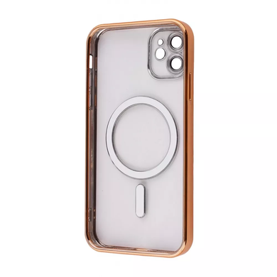 Чохол Metal Matte Case with MagSafe для iPhone 11 Rose Gold фото