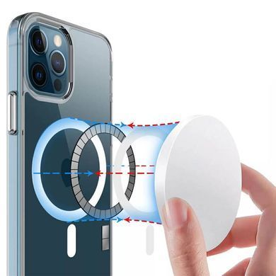 Чехол Space Transparent Case with MagSafe для Apple iPhone 12 Pro Max Clear фото