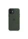 Чехол силиконовый soft-touch Apple Silicone case для iPhone 12/12 Pro зеленый Cyprus green фото