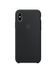 Чехол силиконовый soft-touch Apple Silicone case для iPhone Xs Max черный Black