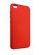 Чохол силіконовий Hana Molan Cano щільний для Xiaomi Redmi 6A червоний Red фото
