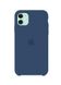 Чохол силіконовий soft-touch Apple Silicone Case для iPhone 11 синій Blue Cobalt