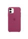 Чохол силіконовий soft-touch Apple Silicone Case для iPhone 11 рожевий Pomergranate