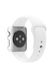Ремінець Sport Band для Apple Watch 38 / 40mm силіконовий білий спортивний ARM Series 6 5 4 3 2 1 White