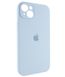 Чехол Silicone Case Full Camera Protective (AA) для Apple iPhone 14 Pro (Голубой / Lilac Blue)