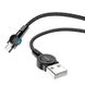 Кабель Micro-USB to USB Hoco S8 магнітний 1 метр чорний Black