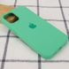 Чехол Silicone Case Full Protective AA для Apple iPhone 12 / 12 Pro Spearmint