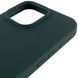 Чохол Silicone Case Full Protective AA для Apple iPhone 13 Pro Forest Green