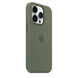 Чехол Apple Silicone case with MagSafe для iPhone 14 Pro Olive ААА