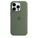 Чохол Apple Silicone case with MagSafe для iPhone 14 Pro Olive ААА