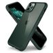 Чохол протиударний Spigen Original Ultra Hybrid для iPhone 11 Pro зелений ТПУ + скло Midnight Green