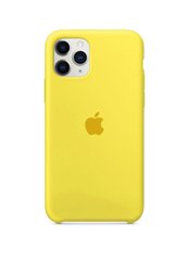 Чохол силіконовий soft-touch ARM Silicone case для iPhone 11 Pro жовтий Canary Yellow фото