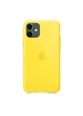 Чохол силіконовий soft-touch RCI Silicone Case для iPhone 11 жовтий Lemonade фото