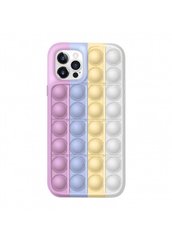 Чехол силиконовый Pop-it Case для iPhone 12 Pro Max розовый Pink фото