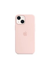 Чохол силіконовий soft-touch Apple Silicone case with MagSafe для iPhone 13 рожевий Chalk Pink фото