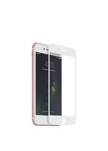 Захисне скло 3D для Apple iPhone 7/8 white фото