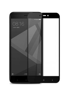 Защитное стекло с рамкой для Meizu M5 black фото