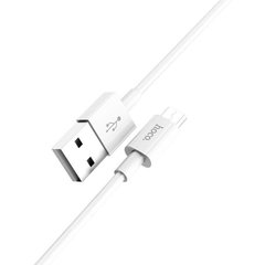 Кабель Micro-USB to USB Hoco X23 1 метр белый White фото
