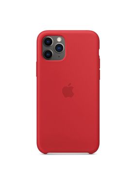 Чохол силіконовий soft-touch RCI Silicone Case для iPhone 11 Pro Max червоний (PRODUCT) Red фото