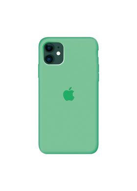Чохол ARM Silicone Case Full iPhone 11 зелений Spearmint фото