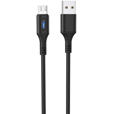 Кабель Micro-USB to USB Hoco U79 1,2 метра черный Black фото
