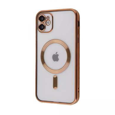 Чохол Metal Matte Case with MagSafe для iPhone 11 Rose Gold фото