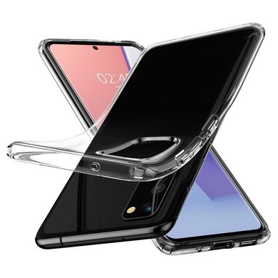 Чехол противоударный Spigen Original Crystal Flex для Samsung Galaxy S20 силиконовый прозрачный Crystal Clear фото