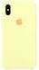 Чохол Silicone Case AA для Apple iPhone Xs Max Mellow Yellow