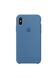 Чохол силіконовий soft-touch ARM Silicone case для iPhone Xs Max синій Denim Blue фото