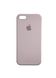Чохол силіконовий soft-touch ARM Silicone Case для iPhone 5 / 5s / SE сірий Lavender
