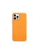 Чохол шкіряний ARM Leather Case with MagSafe для iPhone 12 Pro Max помаранчевий Orange