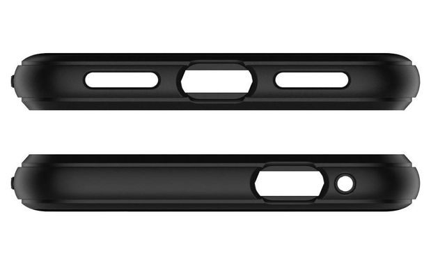 Чохол протиударний Spigen Original Rugged Armor для Xiaomi Redmi Note 7 Pro / Note 7 чорний ТПУ + пластик Matte Black фото