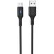 Кабель Micro-USB to USB Hoco U79 1,2 метра чорний Black