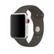 Ремінець Sport Band для Apple Watch 38 / 40mm силіконовий сірий спортивний ARM Series 6 5 4 3 2 1 Dark Olive