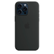 Чехол Silicone case with MagSafe для iPhone 15 Pro Max Black AAA
