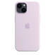 Чохол Silicone case with MagSafe для Apple iPhone 14 Plus Lilac