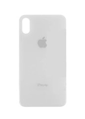 Защитное стекло для iPhone X/Xs глянцевое на заднюю панель белое White фото