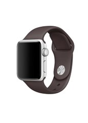 Ремешок Sport Band для Apple Watch 38/40mm силиконовый серый спортивный size(s) ARM Series 6 5 4 3 2 1 Cocoa фото