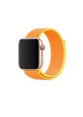 Ремінець Sport loop для Apple Watch 38 / 40mm нейлоновий жовтий спортивний ARM Series 5 4 3 2 1 Yellow фото
