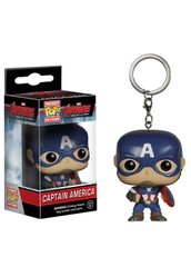 Фигурка-брелок Funko POP Keychain Avengers Endgame - Captain America Vinyl Figure 4 см фото