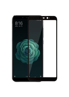 Защитное стекло с полной проклейкой для Xiaomi Redmi mi 6x/A2 (black) фото