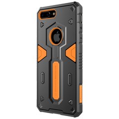 Чехол противоударный Nillkin Defender II Case для iPhone 7 Plus/ 8 Plus черный ТПУ+пластик Orange фото