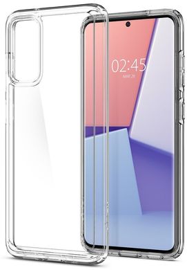 Чехол противоударный Spigen Original Crystal Hybrid для Samsung Galaxy S20 силиконовый прозрачный Crystal Clear фото