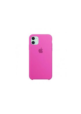 Чохол силіконовий soft-touch RCI Silicone Case для iPhone 11 рожевий Barbie Pink фото