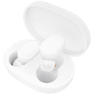 Навушники бездротові вакуумні Xiaomi Mi AirDots Youth Edition (ZBW4409CN) Bluetooth з мікрофоном білі White фото